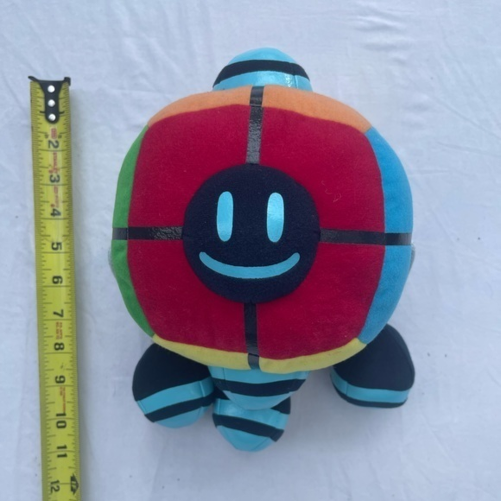 MIGHTY NO 9 XEL KICKSTARTER LOOT PIXEL COMCEPT CUBE STUFFED ANIMAL‎ PLUSH
